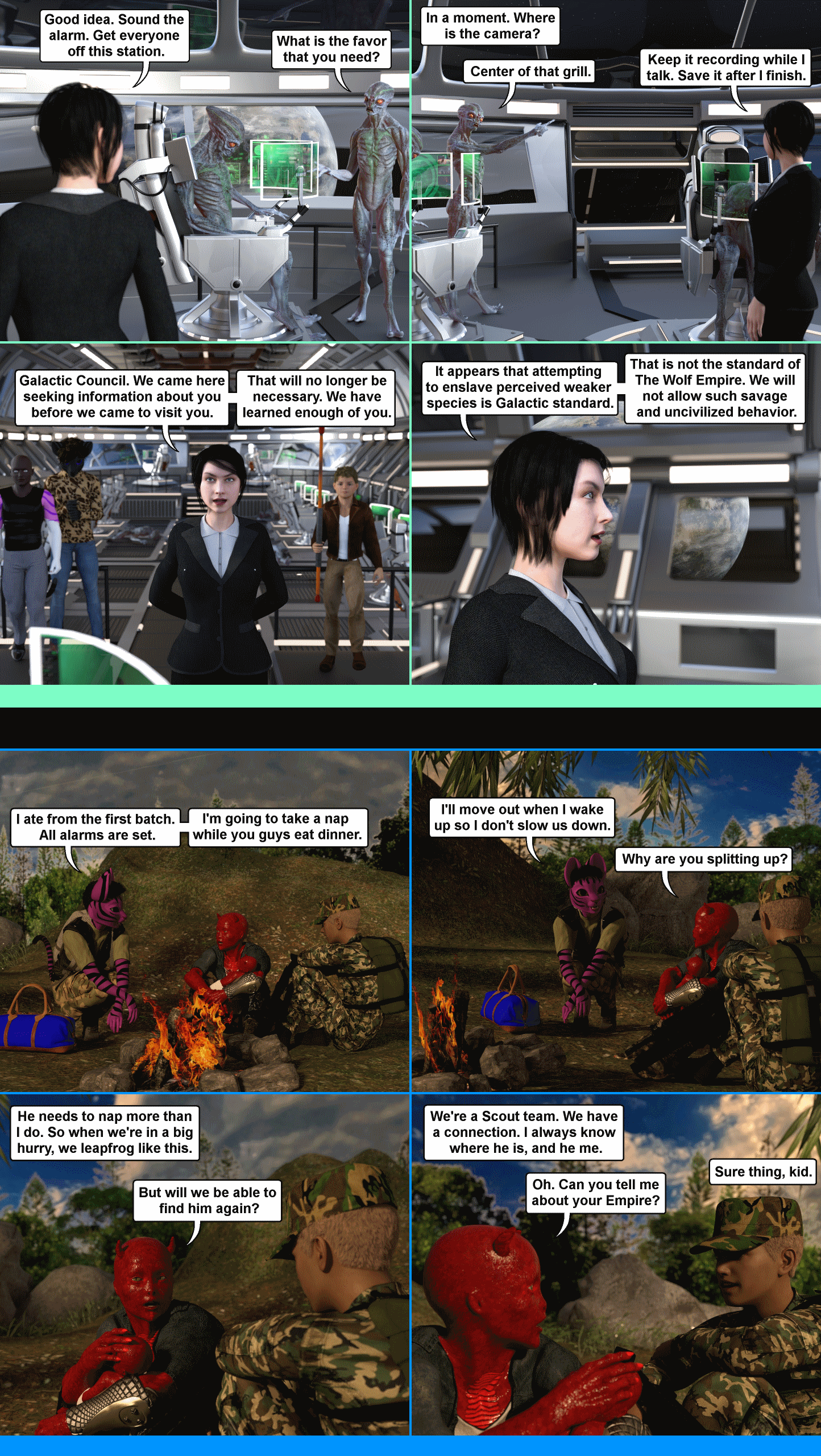 The natives are getting nervous.