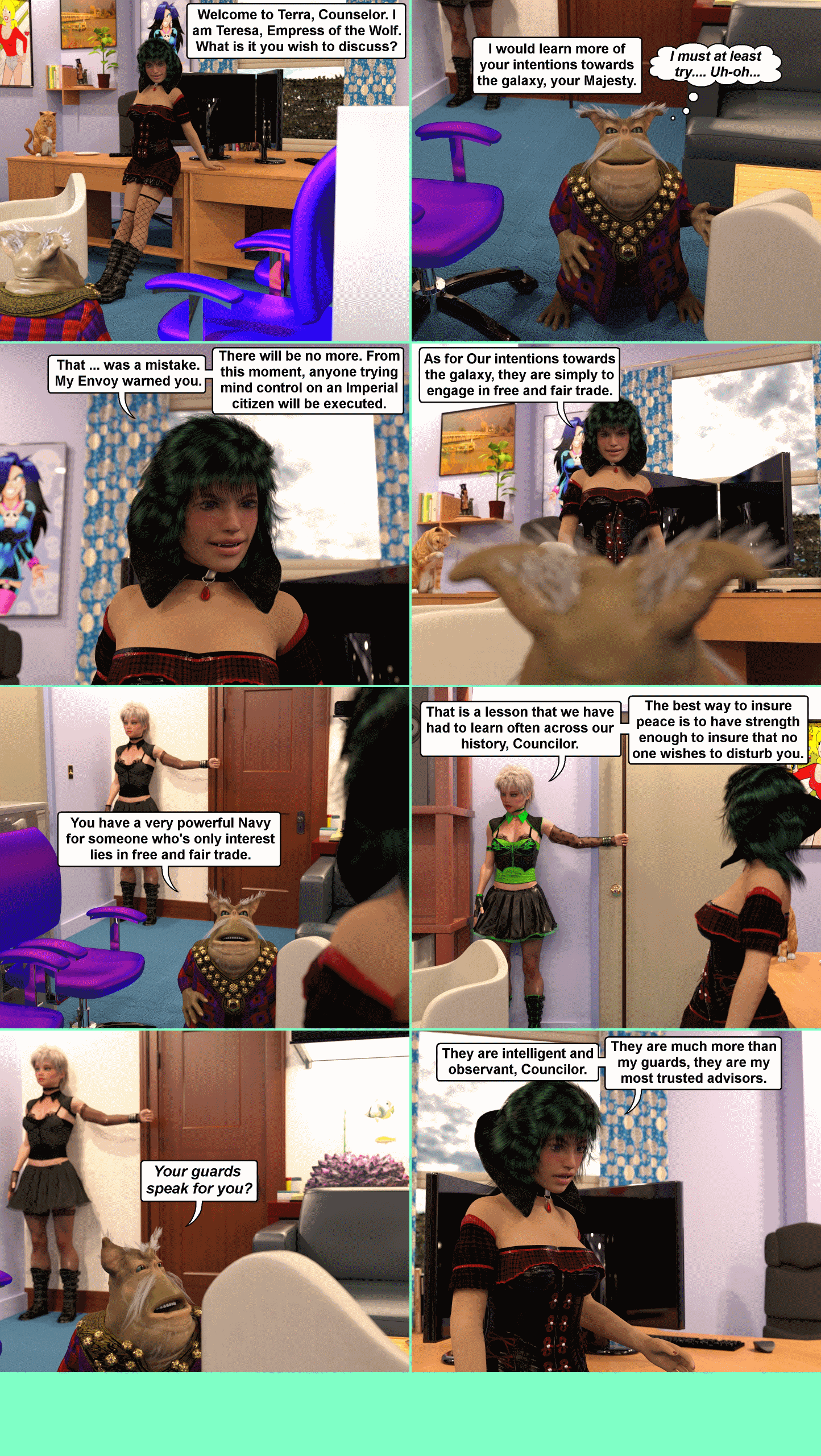 Don't insult Teresa's guardians!