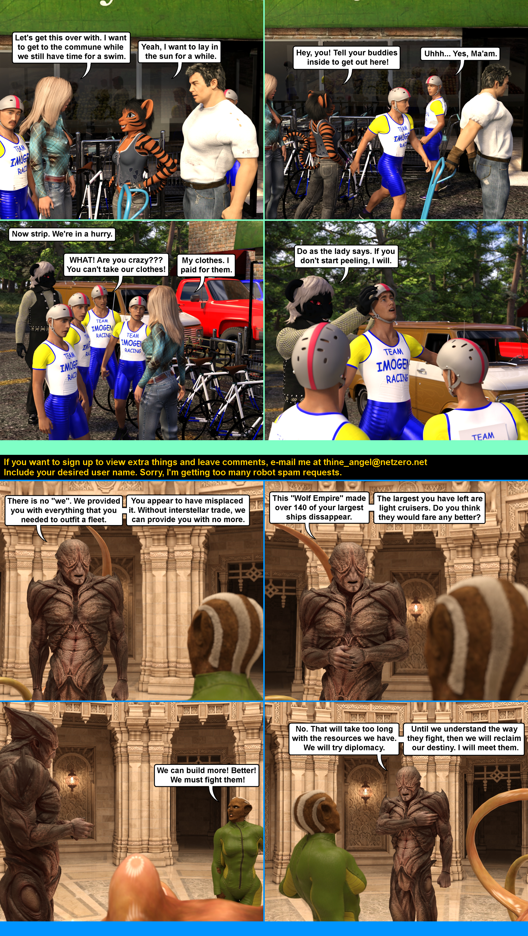 De-briefing and Duplicity.