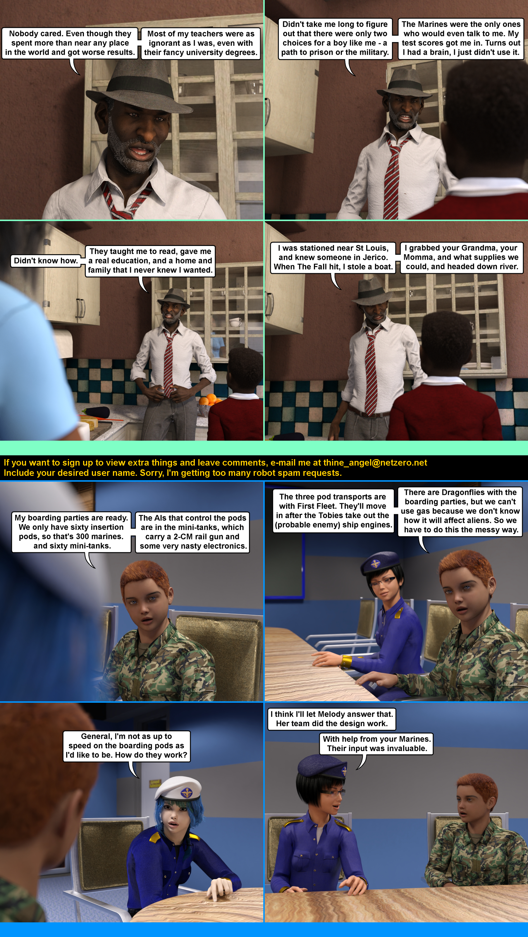 Mini tanks inside a space ship.
What could go wrong?