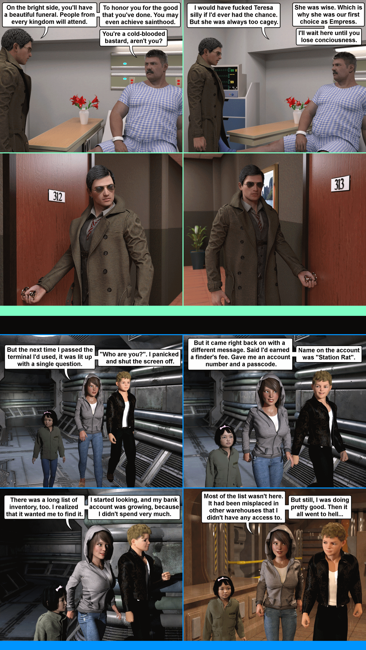 Always the deception.