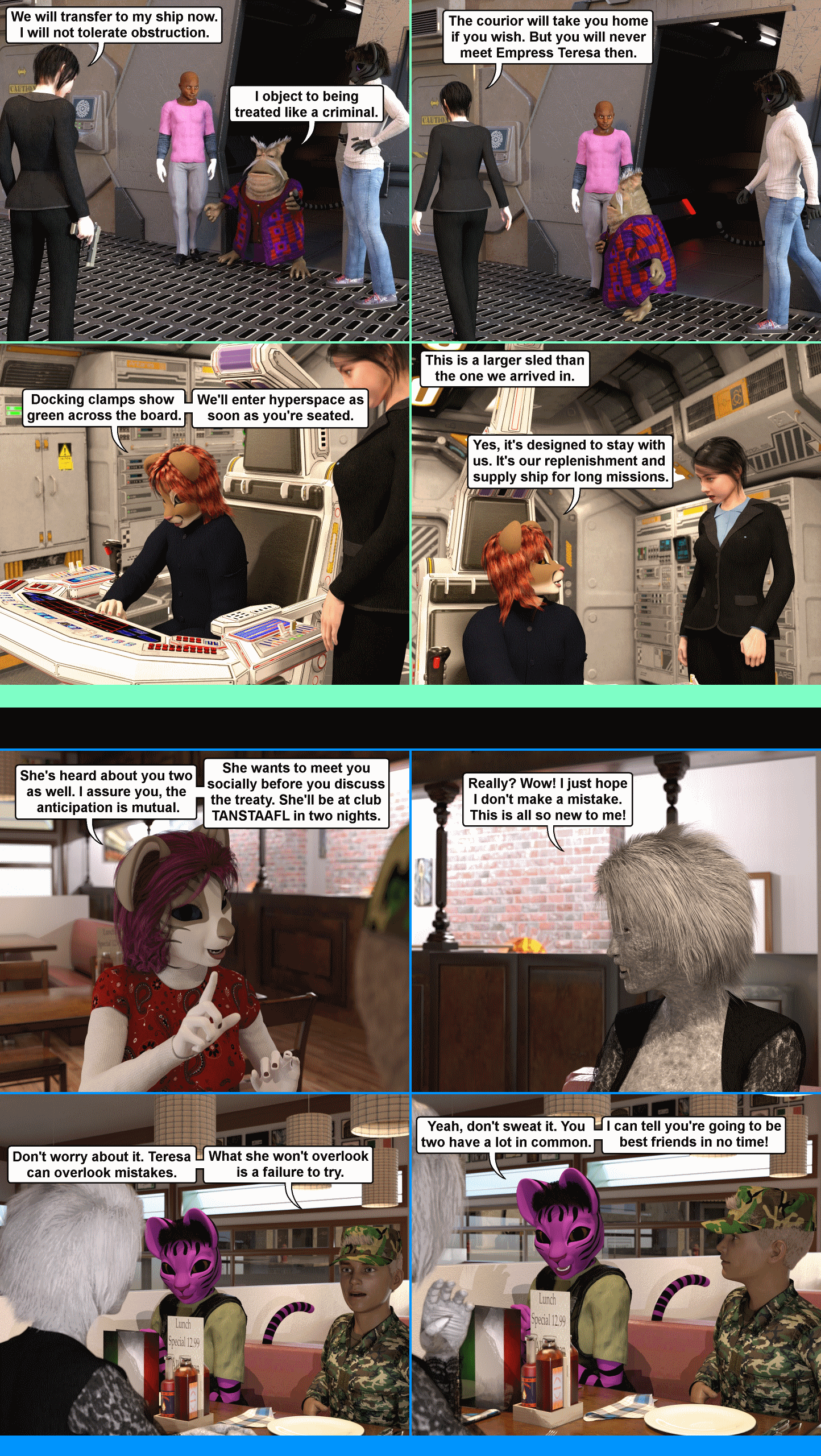 Yeah, wait until you meet her.