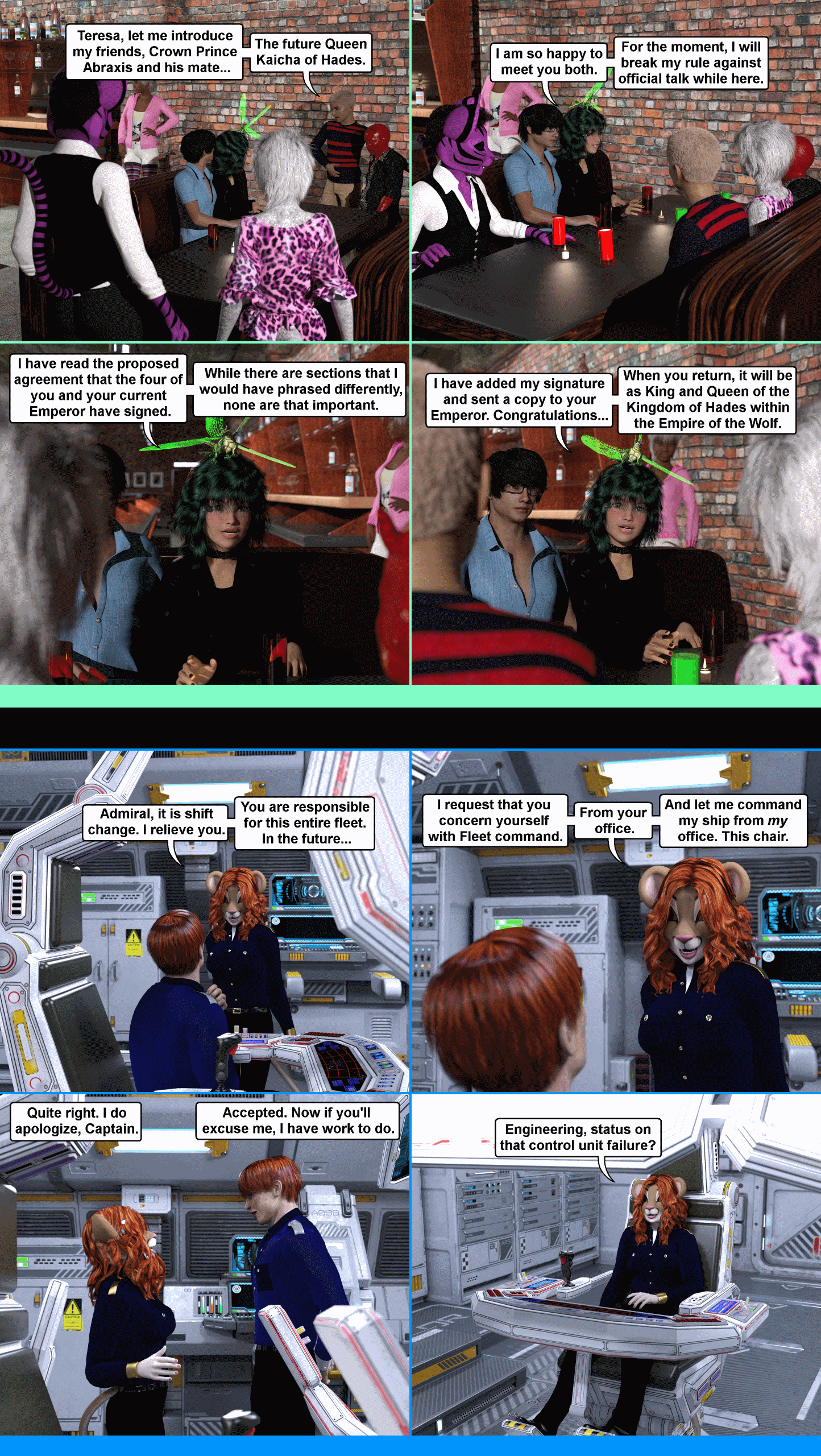 The Captain is PISSED.