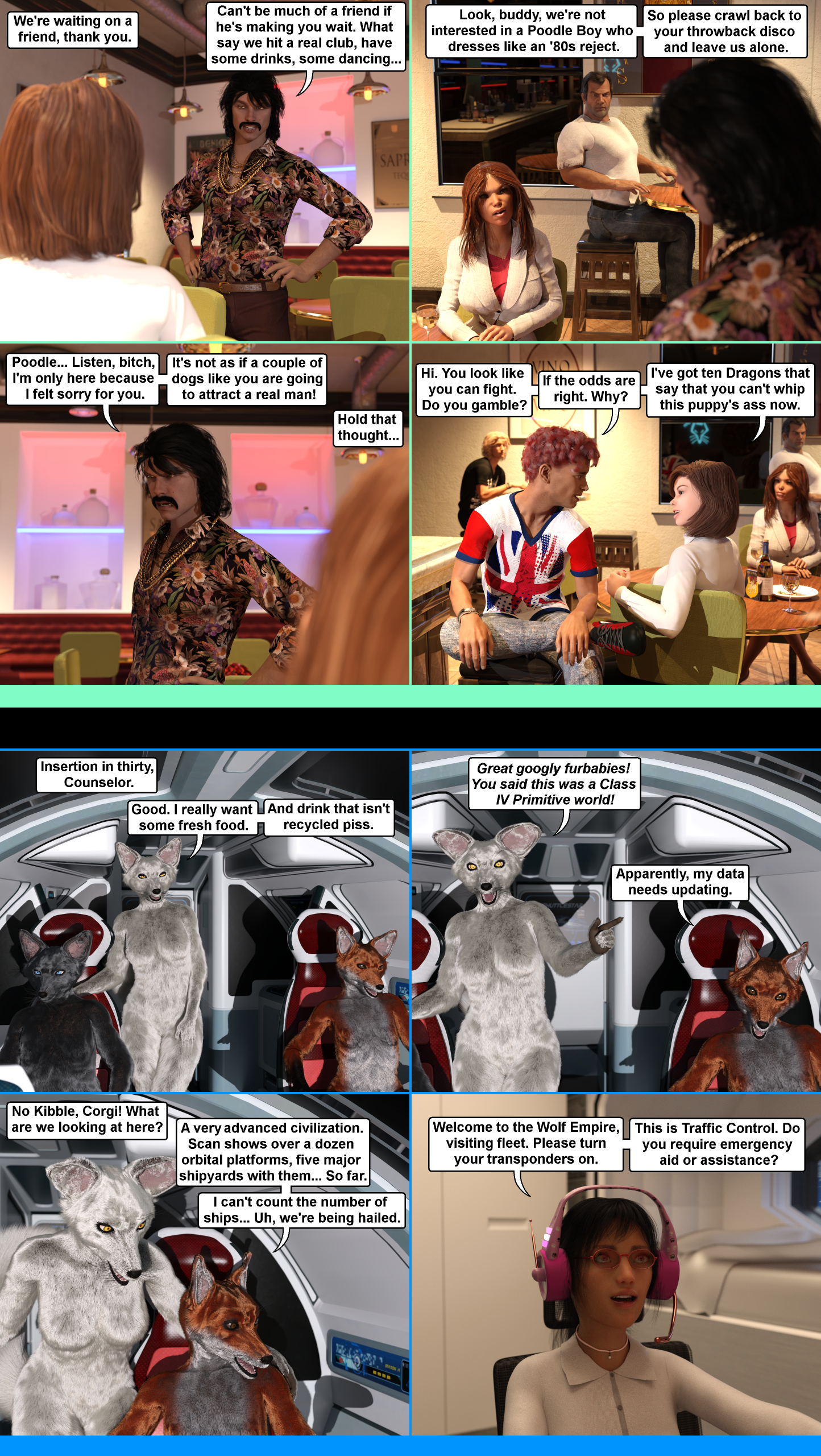 Unexpected events.